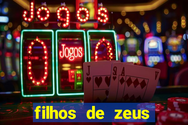filhos de zeus mitologia grega